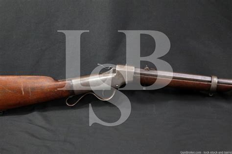 Civil War Ball And Williams Ballard Carbine 44 Rf Falling Block Rifle