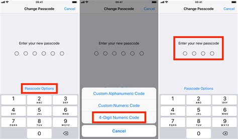 How To Change Your Iphone Or Ipad Passcode Back To 4 Digits Mid