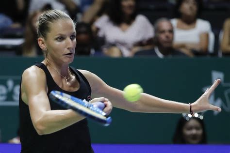 Pliskova Out Of Fed Cup Final Krejcikova In For Czechs Ap News