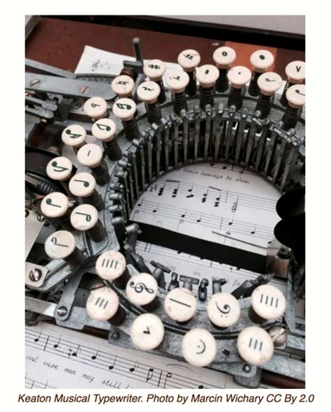 Enjoy an unrivalled sheet music experience for ipad—sheet music viewer, score library and music store all in one app. Rare Vintage Music Typewriter Lets You Type Sheet Music ...