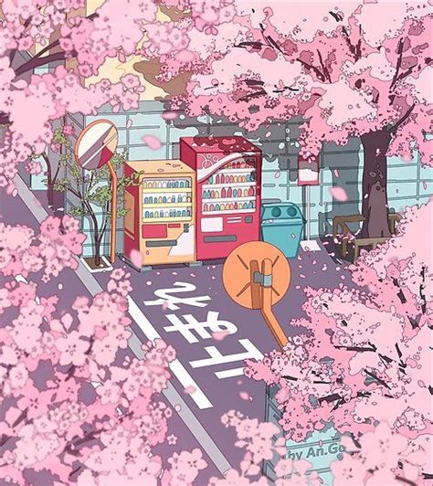 Angoart Shop Redbubble In 2021 Anime Cherry Blossom Kawaii