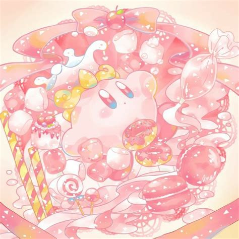 ปักพินโดย Alisa1991 ใน Kirby วอลเปเปอร์การ์ตูนน่ารัก วอลเปเปอร์