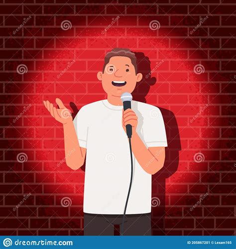 Stand Up Comedian Logo Design With Using Hat Microphone And Bow Tie