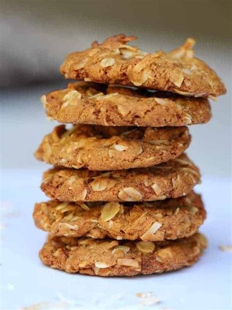 Anzac Biscuits Thermomix Anzac Biscuits Sophias Kitchen Anzac