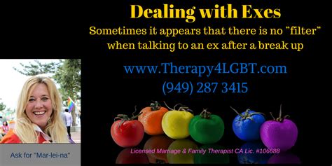 Lgbtq Divorce Dealing With Exes — Therapy For Lgbtq 949 287 3415