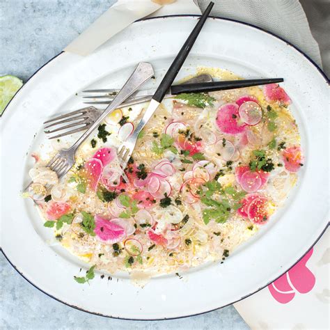 Snapper Sashimi With Seaweed And Fennel Recipe Bon Appétit