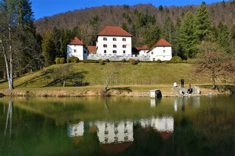 View Of Strmol Castle Near Cerklje Na Gorenjskem In Slovenia Editorial