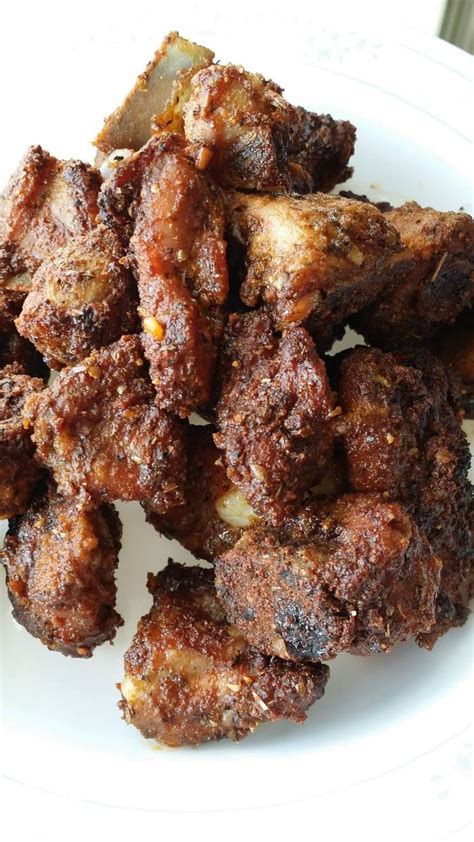Cut the grits cake mixture into the desired shape using a cookie cutter. Spicy Cajun Riblets Recipe by 1MSW | Recipes, Pork entrees ...