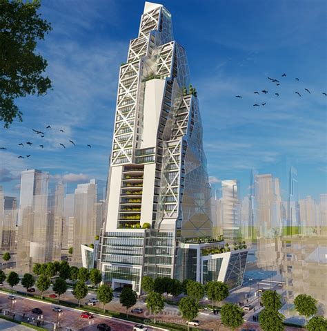 Sustainable Tower In Taif برج مستدام بمدينة الطائف السعودية مستقل