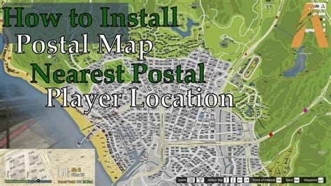 Fivem Postal Code Map And Display Install Tutorial Youtube