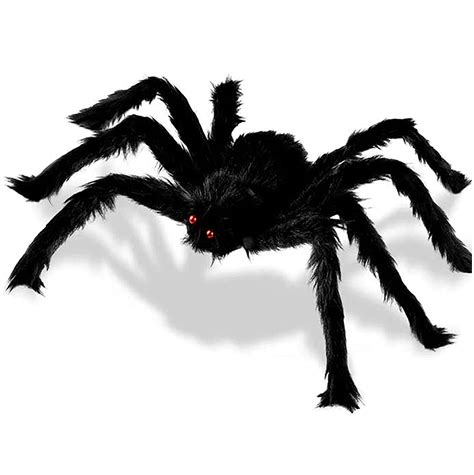 New Lanson Halloween Giant Realistic Hairy Spiders Set Pack Hairy