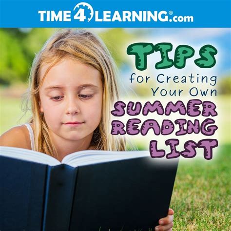 Tips For Creating Your Own Summer Reading List Summer Reading Lists