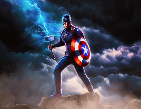 Endgame Captain America Wallpaper I Hope You Like It Marvelstudios