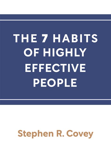 The 7 Habits Of Highly Effective People Pdf Free Download