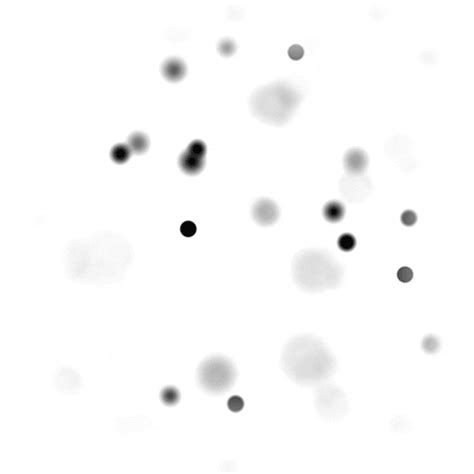 Some Black And White Dots On A White Background