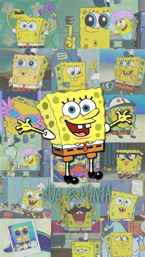 Green and gray theme by meganegallimore Ig; @nadyacha04 Upload by me in 2020 | Spongebob wallpaper, Cartoon wallpaper iphone, Spongebob ...