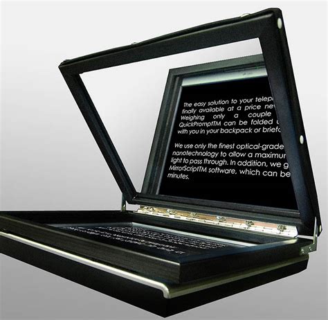 Hold presentations, scroll a book, and more, with many features. QuickPrompt Teleprompter - Free Teleprompter Software