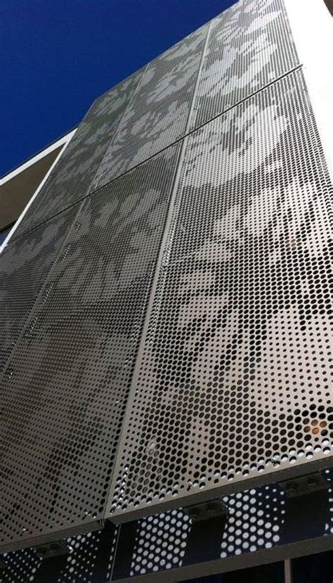 Perforated Metal For Building Facade Artistic Building