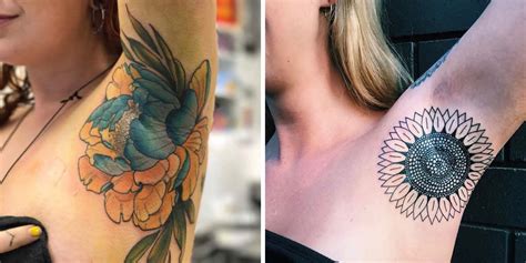 People Are Tattooing Flowers On Their Armpits