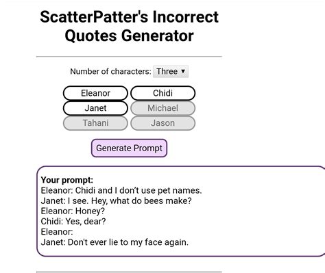 Scatterpatter\'s incorrect quotes generator ~ some stuff incorrect quotes ft mark amy ethan sean and evan wattpad. Scatterpatter\'S Incorrect Quotes Generator : Scatterpatter S Incorrect Quotes Generator Number ...