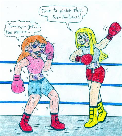 Boxing May Kanker Vs Sarah By Jose Ramiro On Deviantart
