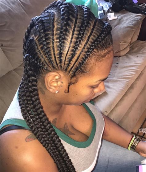 Feed in braids style can be done with natural hair directly or with the help of hair extensions. 50 Absolutely Beautiful Feed In Braids Styles