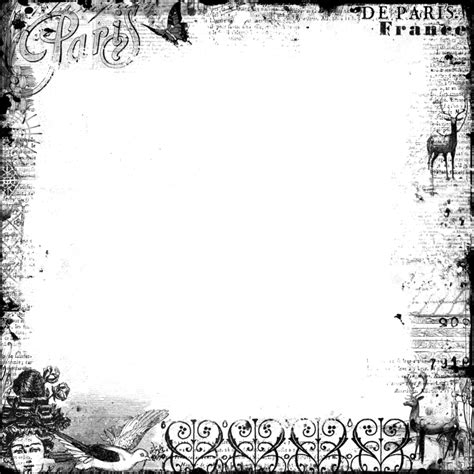 Vintage black frame png, Vintage black frame png Transparent FREE for
