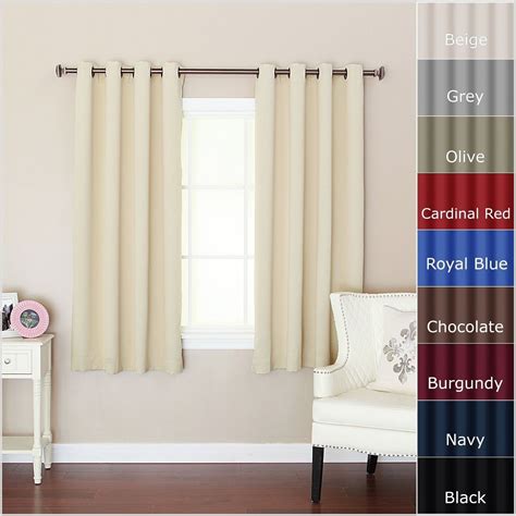 Short and wide windows are home elements that people often use to display a gorgeous view from outside the house. Blackout Curtains For Short Wide Windows | Small window ...