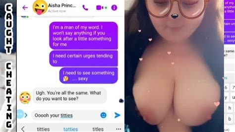 Sexting Cheating Girlfriend Caught