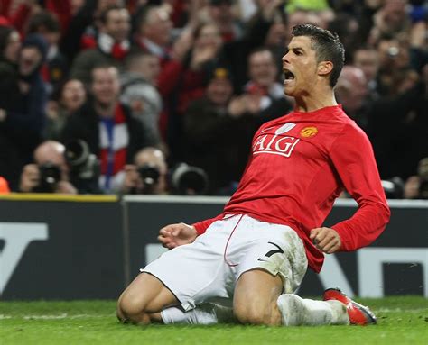 Cristiano ronaldo exhausted all superlatives during his six years with united, while he matured from an inexperienced, young winger in 2003 into officially the best footballer on the planet in 2009. MANCHESTER, ENGLAND - MARCH 11: Cristiano Ronaldo of ...