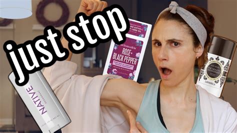 The Problem With Natural Deodorant Dr Dray Youtube