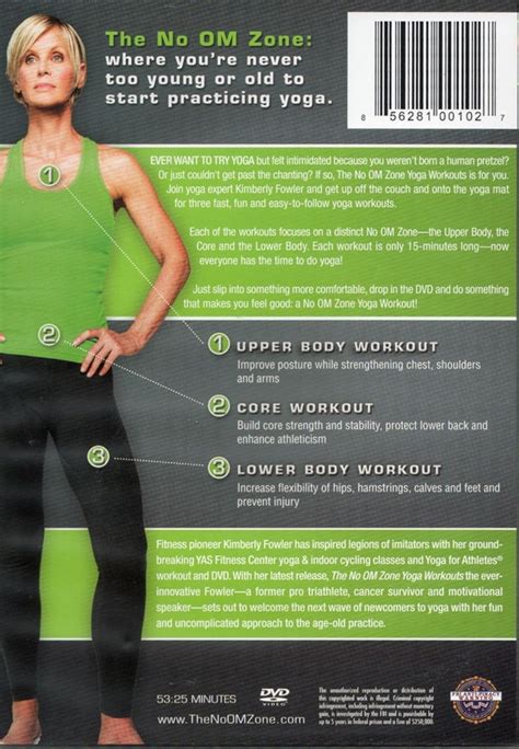 Yoga therapy for neck and shoulders. Kimberly Fowler The No Om Zone Yoga Workouts DVD