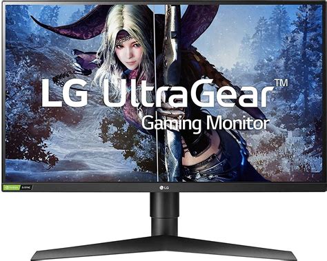 LG UltraGear 27in 2560x1440 144Hz 1ms Nano IPS Gaming Monitor 27GL850 B