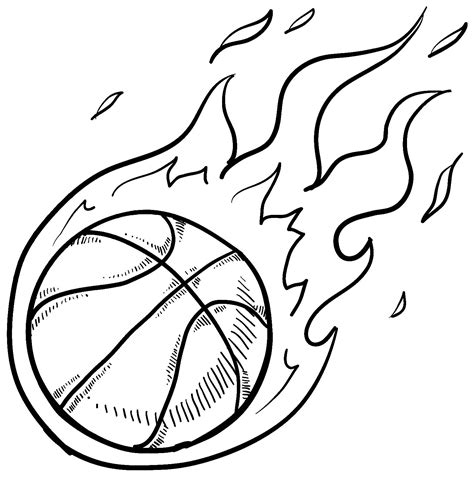 Coloriage Basket 14 Coloriage Basket Coloriages Sports Images And