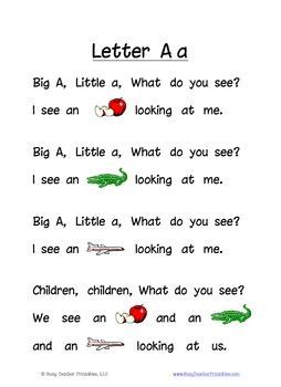 Let's face it, summer is long and some kindergarteners will need to review their letters before moving on to learning to read. Brown Bear Brown Bear Alphabet Stories - PRINTABLE ...