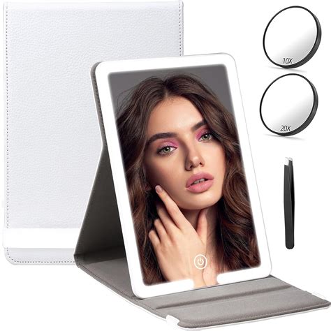 Comprar Rrtide Travel Makeup Mirror With Detachable 35inch 10x And 20x