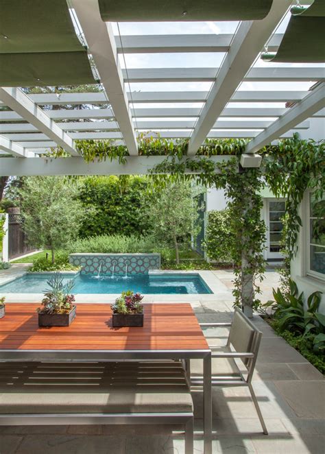 The best place to buy decorative stone or landscaping materials is from the us rock corporation. Spanish Bungalow - Mediterranean - Landscape - Los Angeles ...
