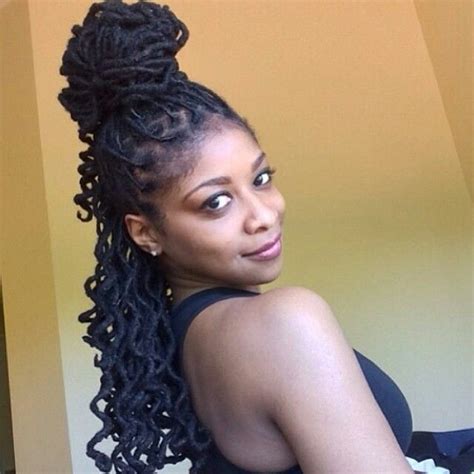 Cute Style For Long Locs~ Locs Hairstyles Hair Styles Natural Hair