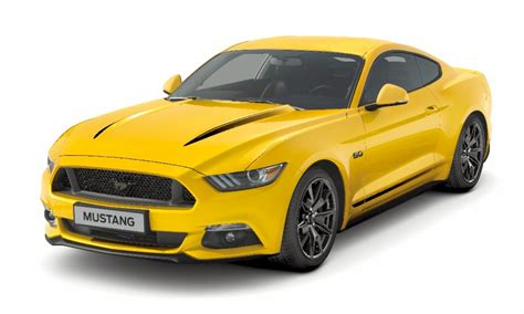 Triple Yellow 2017 Ford Mustang Gt Black Shadow Edition Fastback