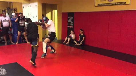 Kickboxing Sparring In Brooklyn Youtube