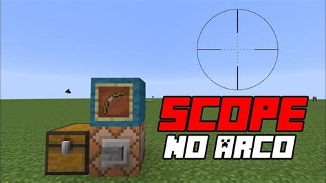 How To Make A Scope For A Sniper With Commands In Minecraft Youtube