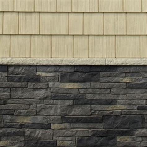 Vinyl siding is made from extruded pvc (polyvinyl chloride), a durable lightweight plastic. Details about Vinyl Siding, Stacked Stone Siding Like Real ...