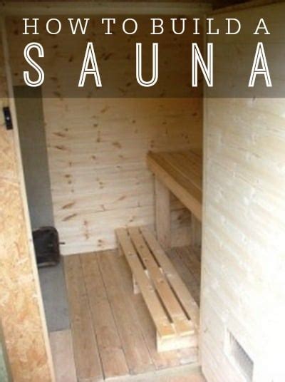 How To Build A Sauna On A Budget Homestead And Survival