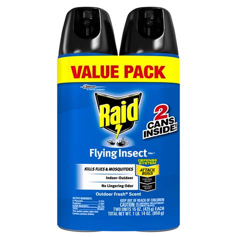 Raid Flying Insect Killer 7 15 Oz 2 Ct