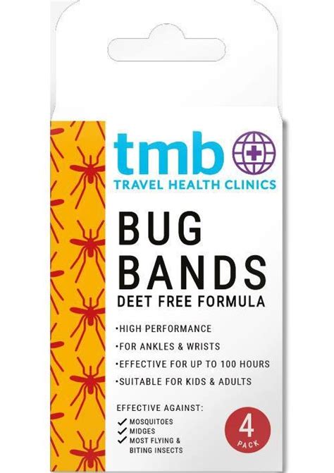 Tmb Bug Bands Childrens Travel Insect Repellents Travelshopie