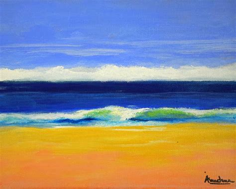 Daily Painters Abstract Gallery Contemporary Seascape Painting Color