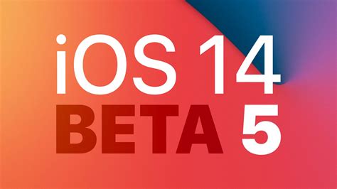 Apple Releases Fifth Betas Of Ios 14 And Ipados 14 To Developers 3utools