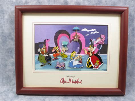 How Much Is Alice In Wonderland Limited Global Pin Release Framed Set