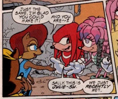 Julie Sus First Appearance In Sonic The Hedgehog Julie Su The