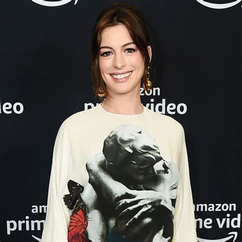 Anne Hathaway Shares The Relatable Way She Reacts To Nerves